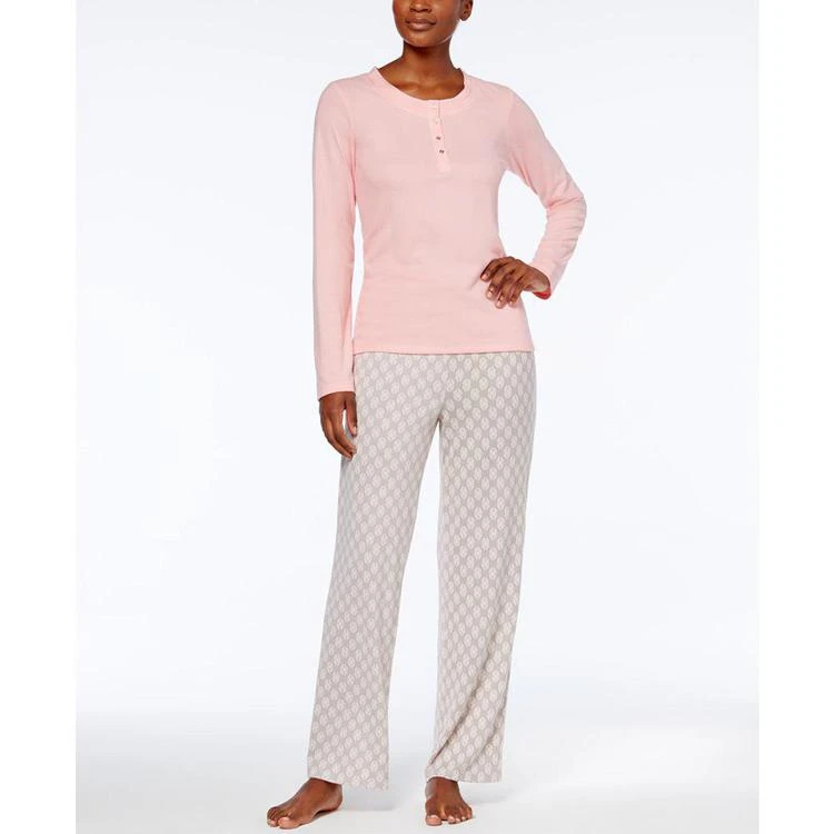 商品Charter Club|Soft Knit Pajama Set, Created for Macy's,价格¥164,第1张图片
