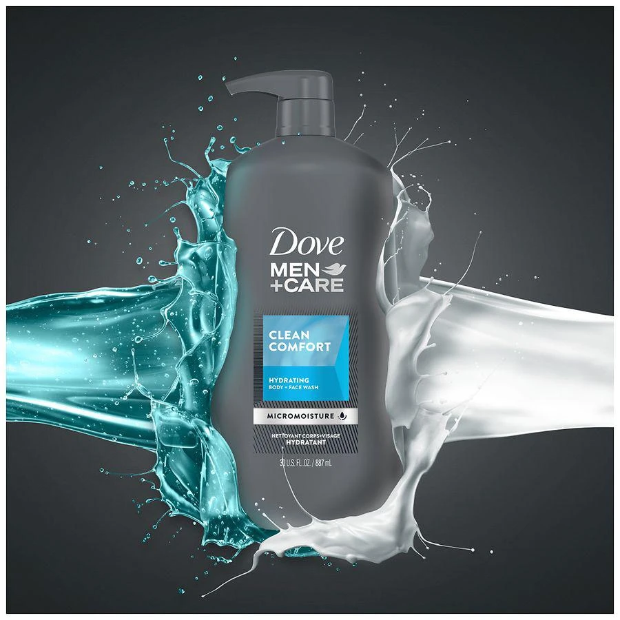 商品Dove|Body Wash and Face Wash Clean Comfort,价格¥108,第5张图片详细描述