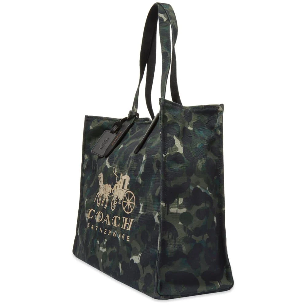 商品Coach|Coach Camo Horse And Carriage Tote Bag,价格¥1253,第2张图片详细描述