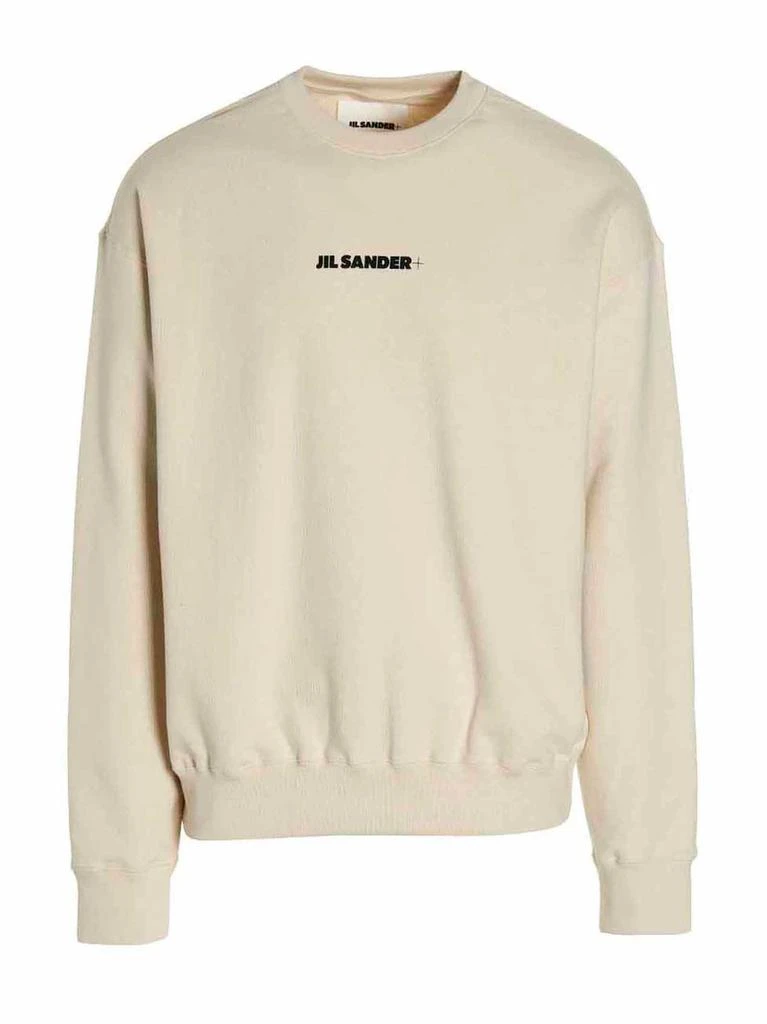 商品Jil Sander|Jil Sander+ Logo Printed Crewneck Sweatshirt,价格¥1979,第1张图片