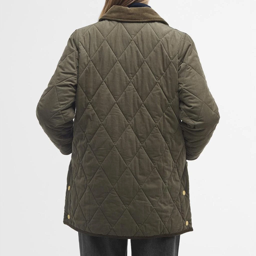 商品Barbour|Barbour Cornelia Quilted Cotton-Corduroy Jacket,价格¥1624,第3张图片详细描述