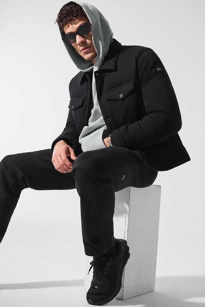 商品Alo|Ease Trucker Jacket - Black,价格¥1537,第5张图片详细描述