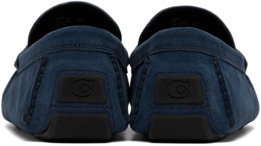 商品Coach|Navy C Coin Loafers,价格¥614,第2张图片详细描述