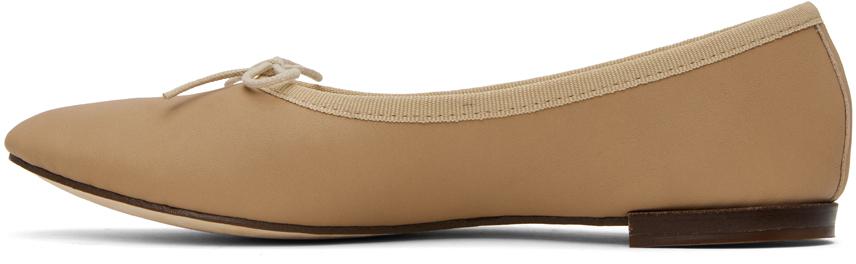 SSENSE Exclusive Beige Lucien Ballerina Flats商品第3张图片规格展示