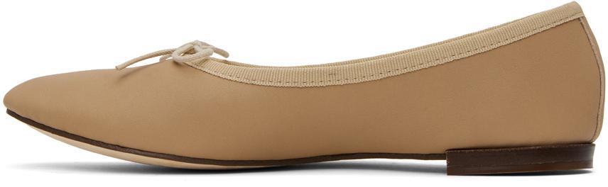 商品Repetto|SSENSE Exclusive Beige Lucien Ballerina Flats,价格¥2332,第3张图片详细描述