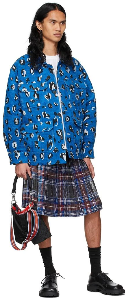 商品Charles Jeffrey Loverboy|Blue Workwear Jacket,价格¥1964,第4张图片详细描述