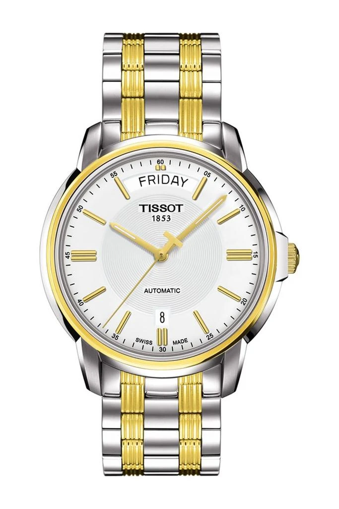 商品Tissot|Men's Automatic III Swiss Watch, 39mm,价格¥3549,第1张图片