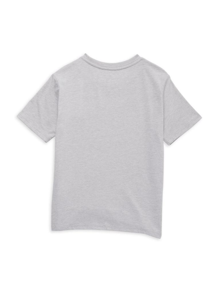 Little Boy's Heathered Logo T-Shirt商品第2张图片规格展示