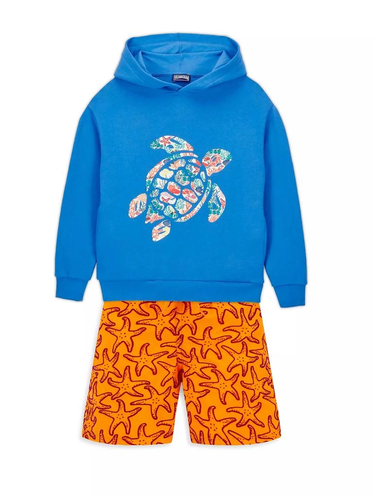 商品Vilebrequin|Little Boy's & Boy's Flock Starlettes Swim Trunks,价格¥1207,第2张图片详细描述