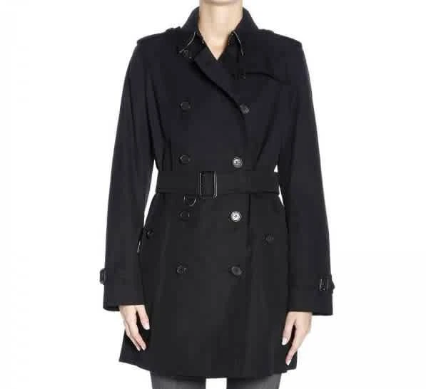 商品Burberry|Burberry Kensington Mid-length Trench Coat, Brand Size 0 (US Size 00),价格¥10935,第2张图片详细描述