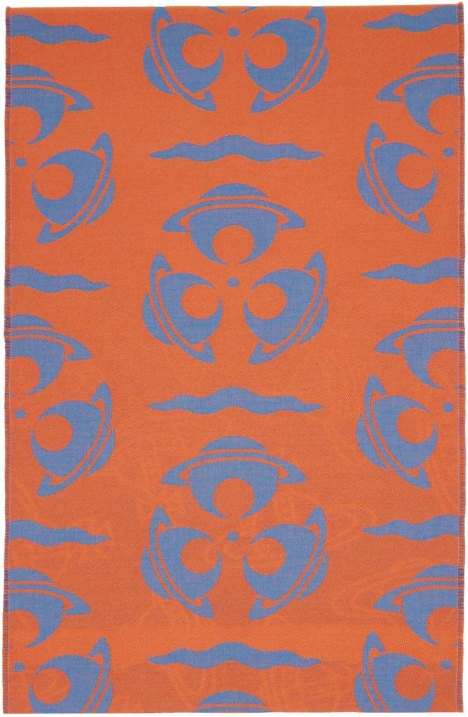 商品Vivienne Westwood|Orange & Blue Parade Orb Scarf,价格¥1124,第2张图片详细描述