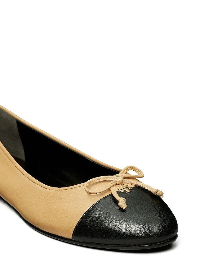 商品Tory Burch|Women's Bow Logo Slip On Ballet Flats,价格¥1292,第5张图片详细描述