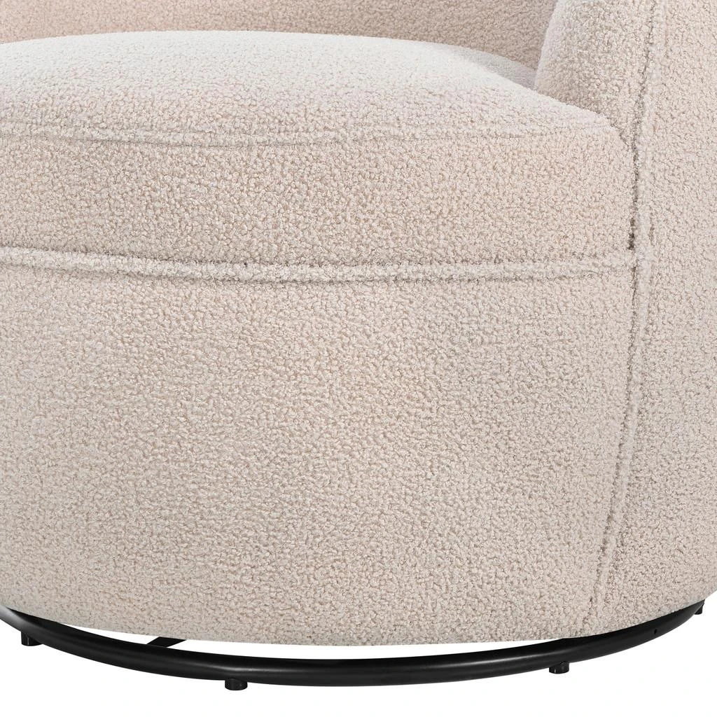 Streamdale 360 Swivel Teddy Sherpa Barrel Chair 商品