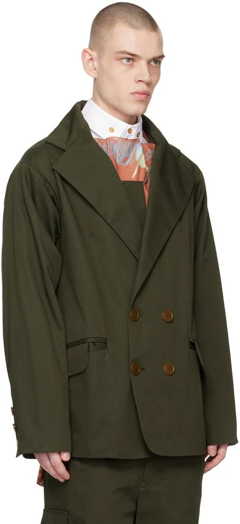 商品Vivienne Westwood|Khaki Wittgenstein Blazer,价格¥4632,第2张图片详细描述