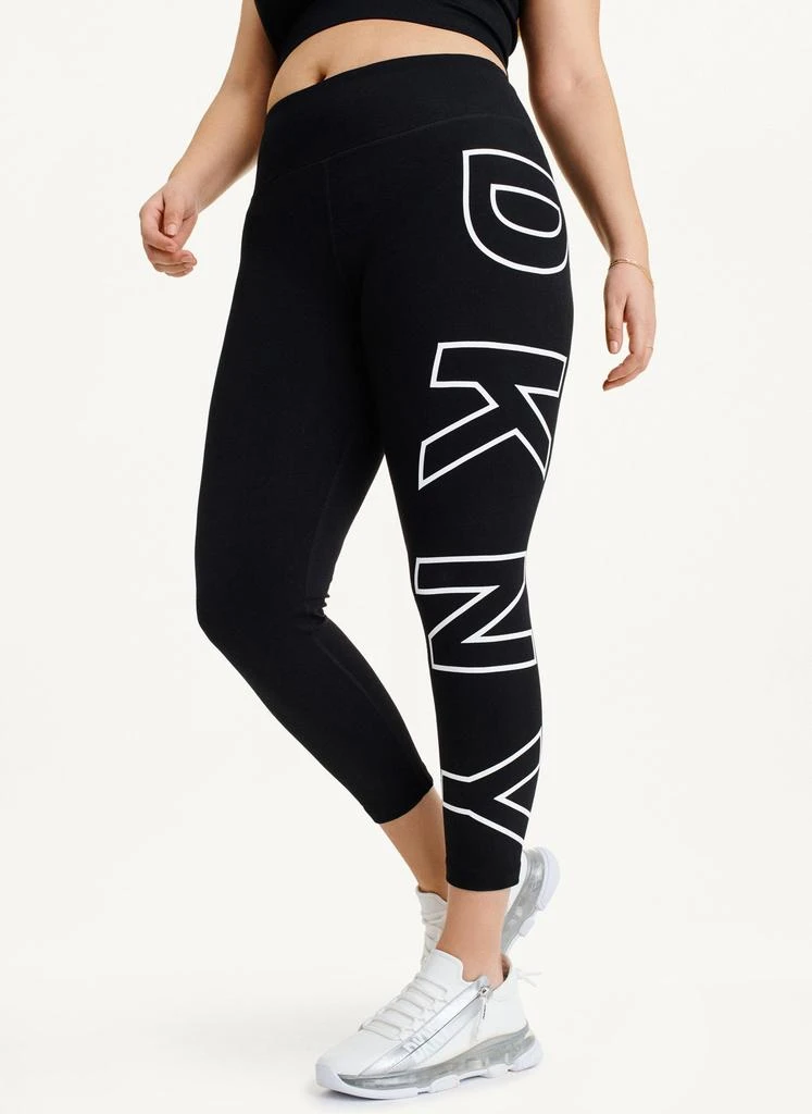 商品DKNY|High Waisted Exploded Logo Leggings,价格¥377,第1张图片