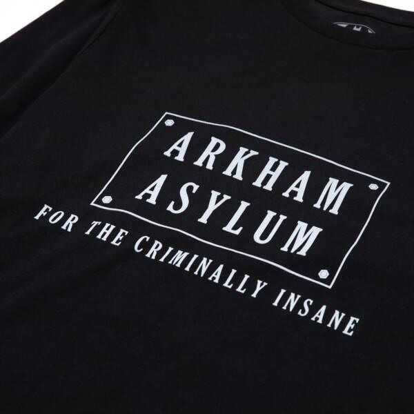 Batman Villains Arkham Asylum Unisex Long Sleeve T-Shirt - Black商品第3张图片规格展示