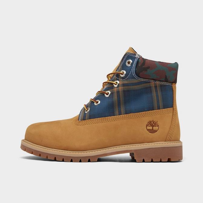 Big Kids' Timberland 6 Inch Heritage Waterproof Boots商品第1张图片规格展示