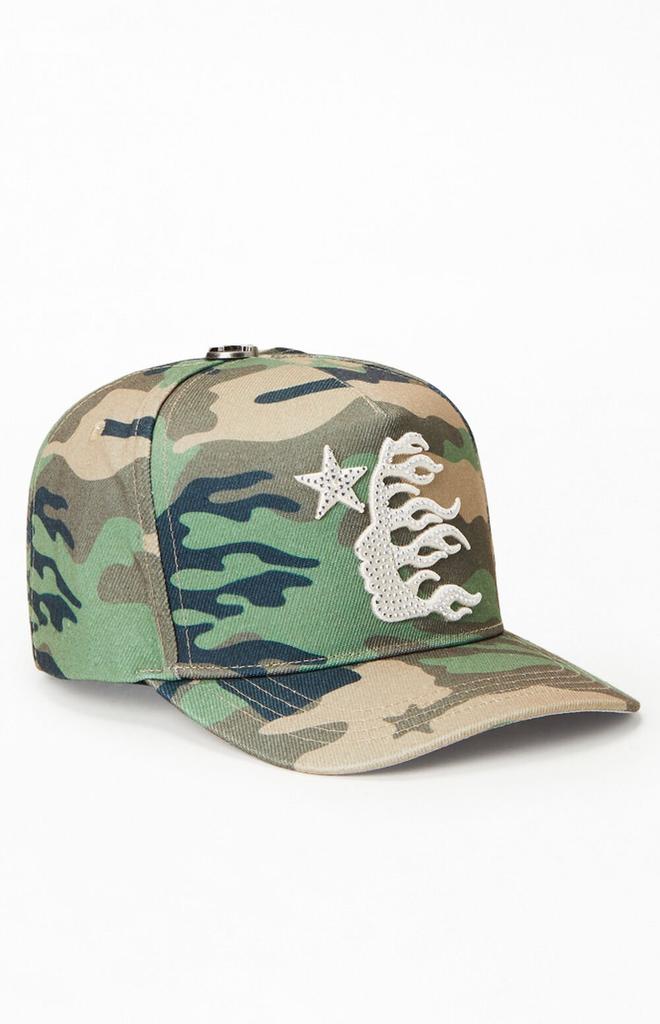 Hellstar Camo Rhinestone Snapback Hat - Hats - Compare Prices from