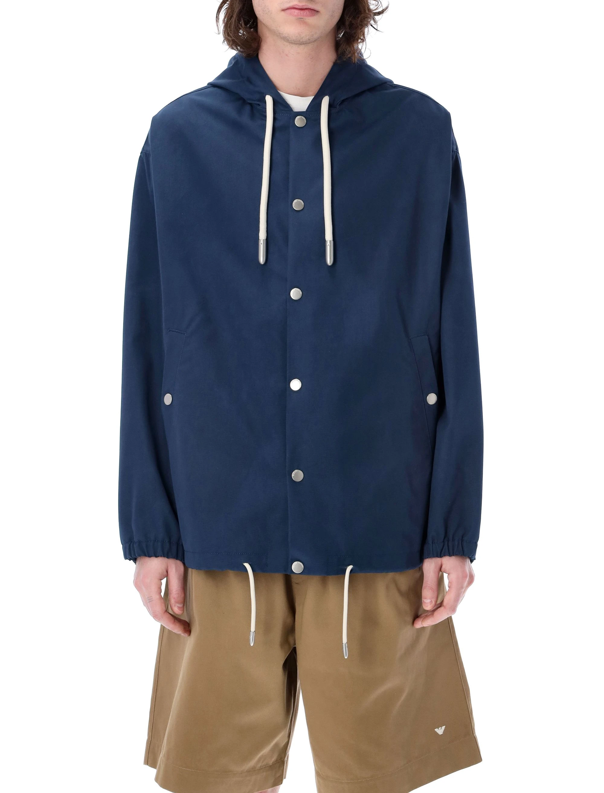 商品【商品预售7天】 Emporio Armani|Emporio Armani 男士外套 3R1B8B1NW1Z0957 蓝色,价格¥2224,第1张图片