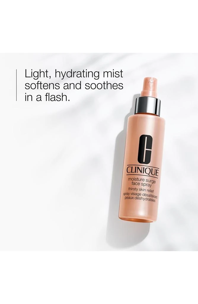 商品Clinique|Moisture Surge™ Face Spray Thirsty Skin Relief,价格¥82,第2张图片详细描述