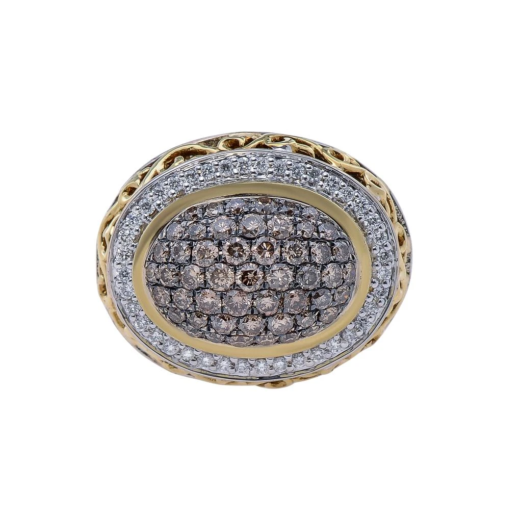 商品Charles Krypell|Charles Krypell Women's Sterling Silver and 18K Gold Ring,价格¥8870,第1张图片