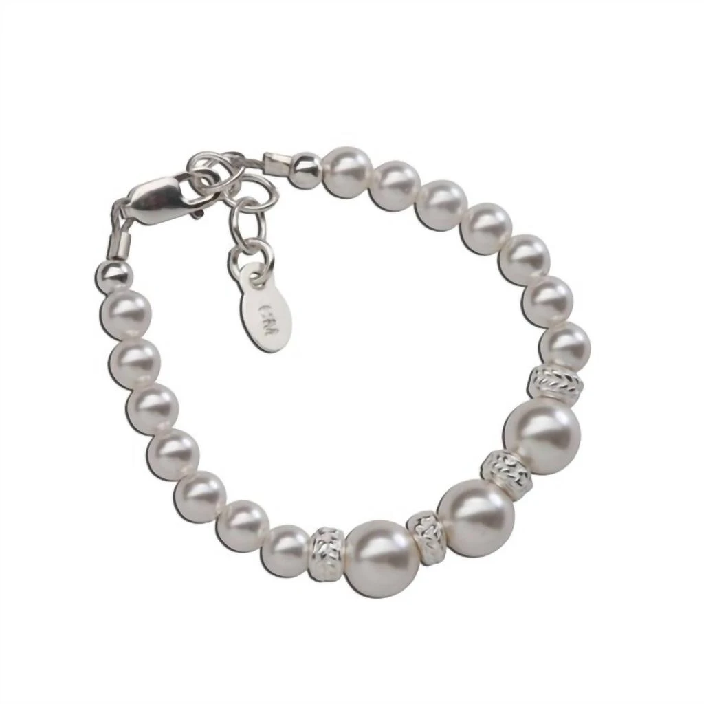 商品Cherished Moments|Cherished Moments - Kid's Mia Pearl Bracelet,价格¥288,第1张图片