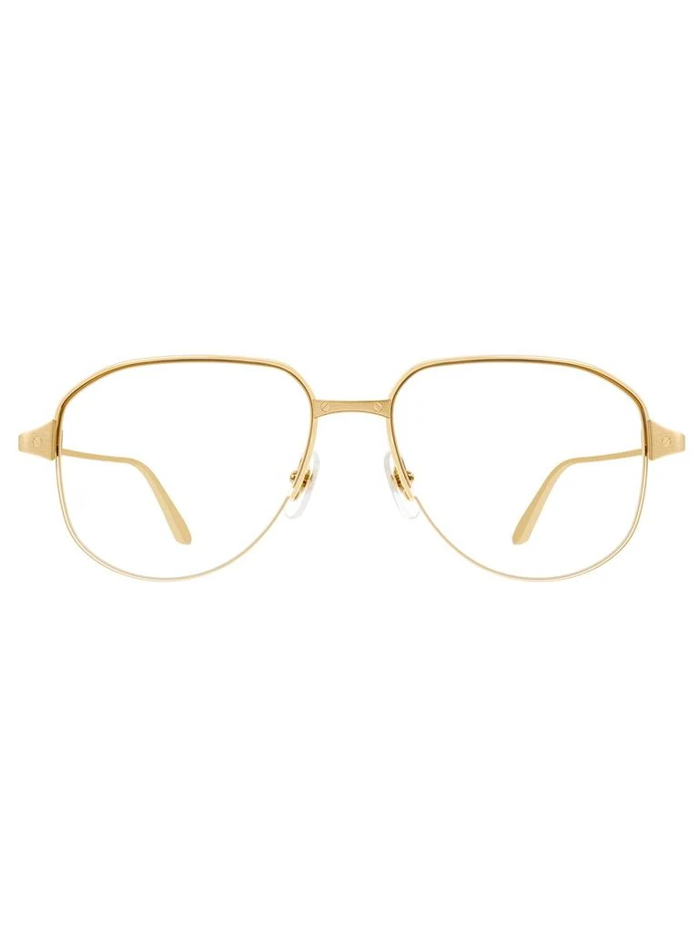 商品Cartier|Cartier Aviator Frame Glasses,价格¥5895,第1张图片