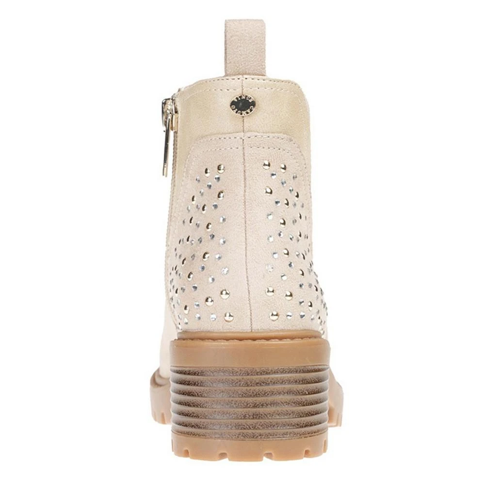 商品Vince Camuto|Little Girls Chelsea Casual Ankle Boots with Rhinestones and Flat Studs,价格¥216,第3张图片详细描述