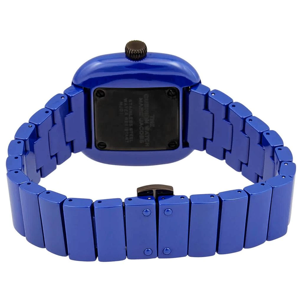 商品Marc Jacobs|Marc Jacobs The Cushion Quartz Blue Dial Ladies Watch MJ0120184712,价格¥559,第3张图片详细描述