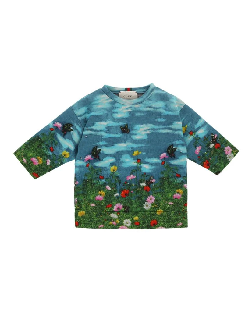 商品Gucci|Girls Flower Garden Sweater,价格¥662,第1张图片