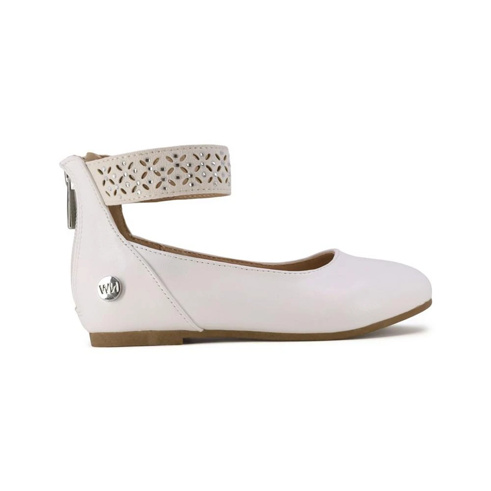 商品Nine West|Big Girls Ayden Ballet Flat Shoes,价格¥203,第2张图片详细描述