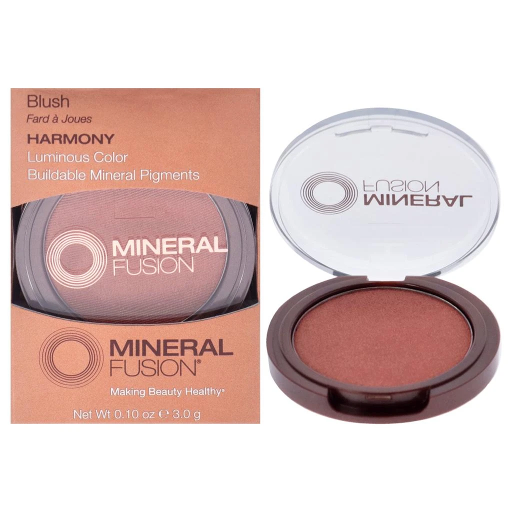 商品Mineral Fusion|Blush - Harmony by Mineral Fusion for Unisex - 0.10 oz Blush,价格¥192,第4张图片详细描述