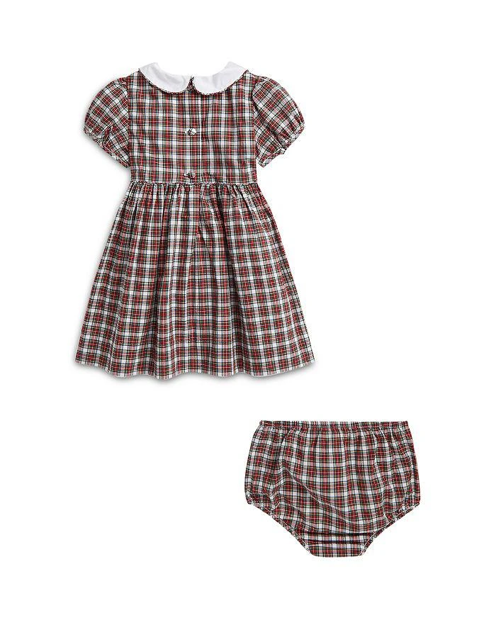 商品Ralph Lauren|Girls' Plaid Cotton Poplin Dress & Bloomers Set - Baby,价格¥216,第2张图片详细描述