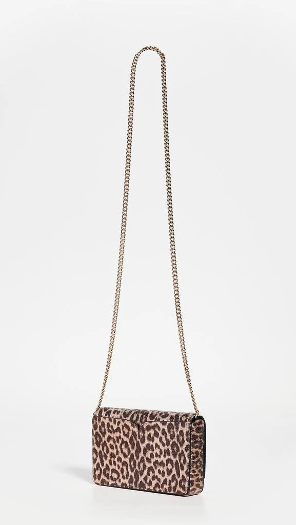 商品Kate Spade|Kate Spade New York Nicola 金属色豹纹链条钱夹,价格¥995,第4张图片详细描述