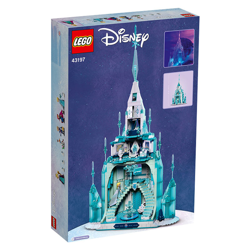 商品[国内直发] LEGO|乐高43197迪士尼冰雪城堡积木儿童玩具礼物,价格¥1797,第1张图片