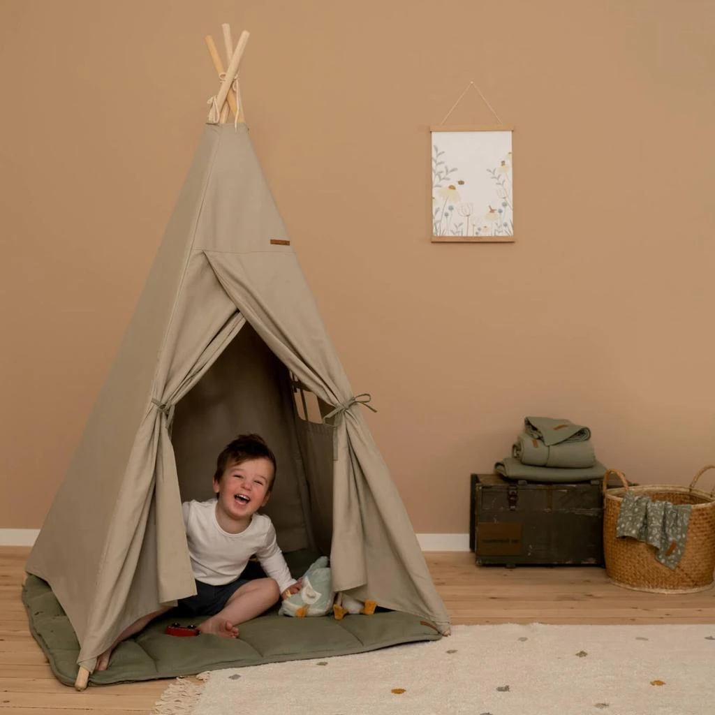 商品Little Dutch|Little Dutch Wigwam Tent - Olive,价格¥1183,第2张图片详细描述