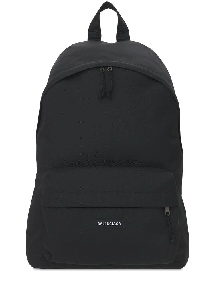 商品Balenciaga|Logo Detail Nylon Backpack,价格¥7253,第1张图片