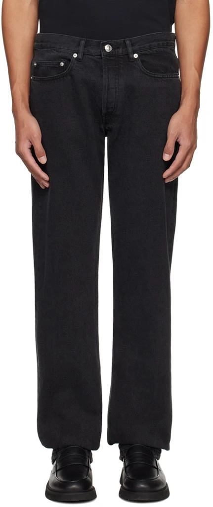 商品A.P.C.|Black New Standard Jeans,价格¥996,第1张图片