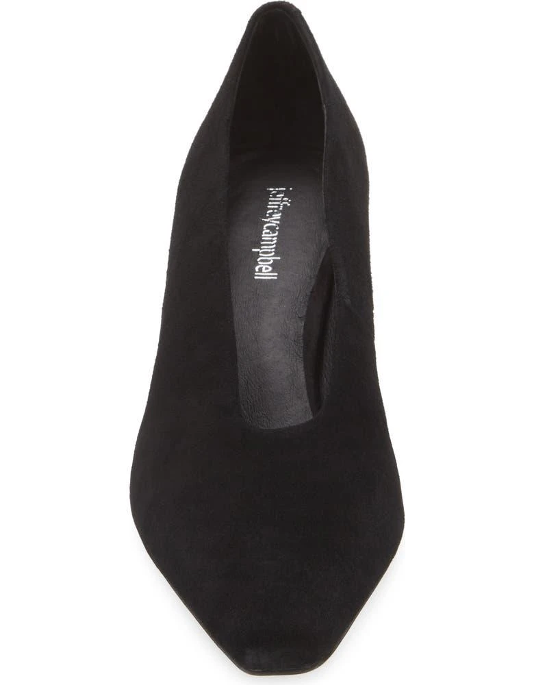 商品Jeffrey Campbell|Hints-2 Suede Square Toe Pump (Women),价格¥525,第4张图片详细描述