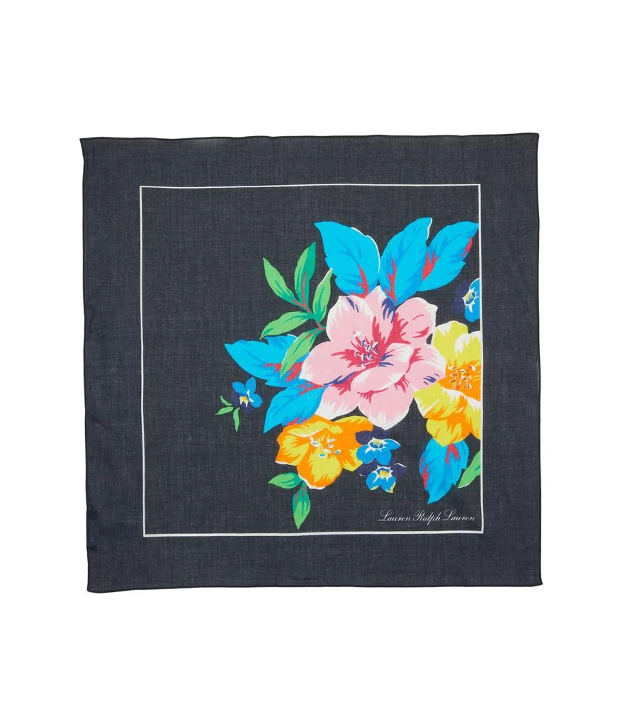 商品Ralph Lauren|Isabella Tropical Floral Square,价格¥387,第2张图片详细描述