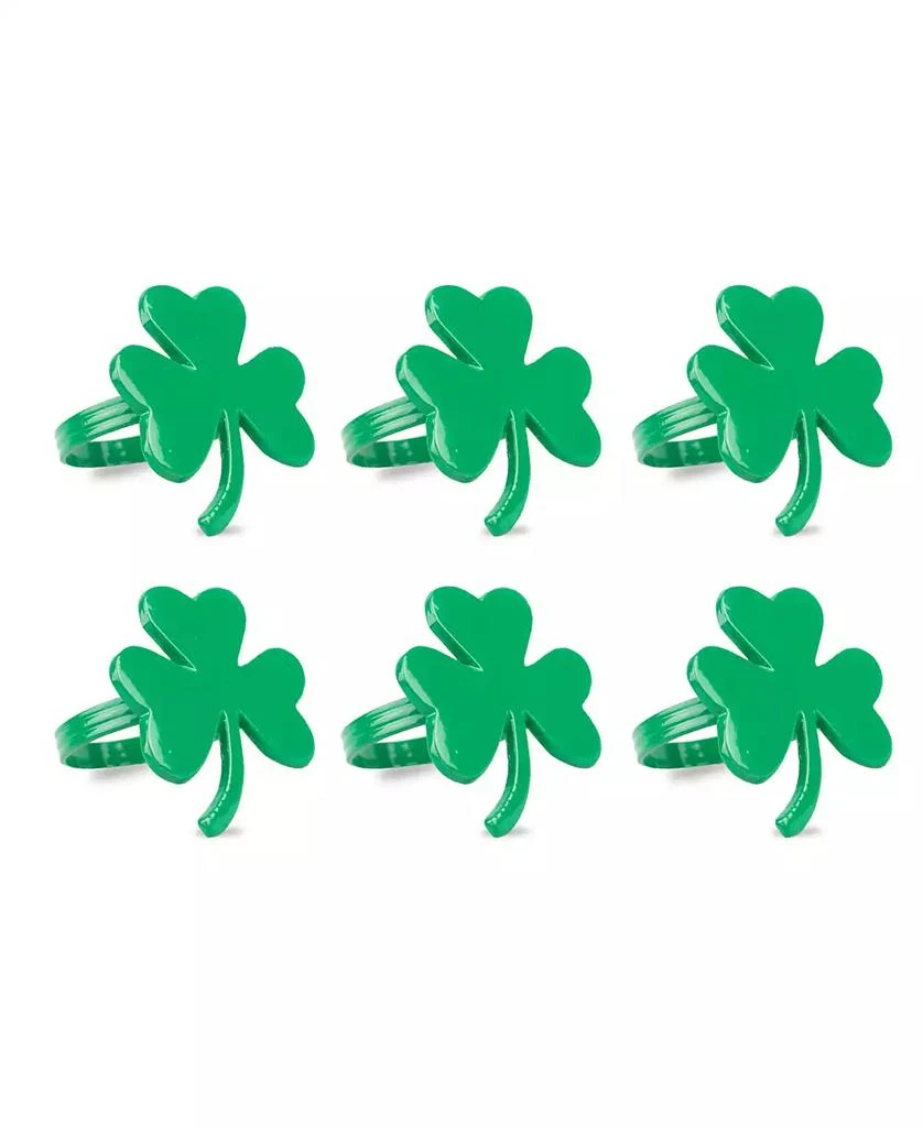 商品Design Imports|Shamrock Napkin Ring, Set of 6,价格¥269,第1张图片