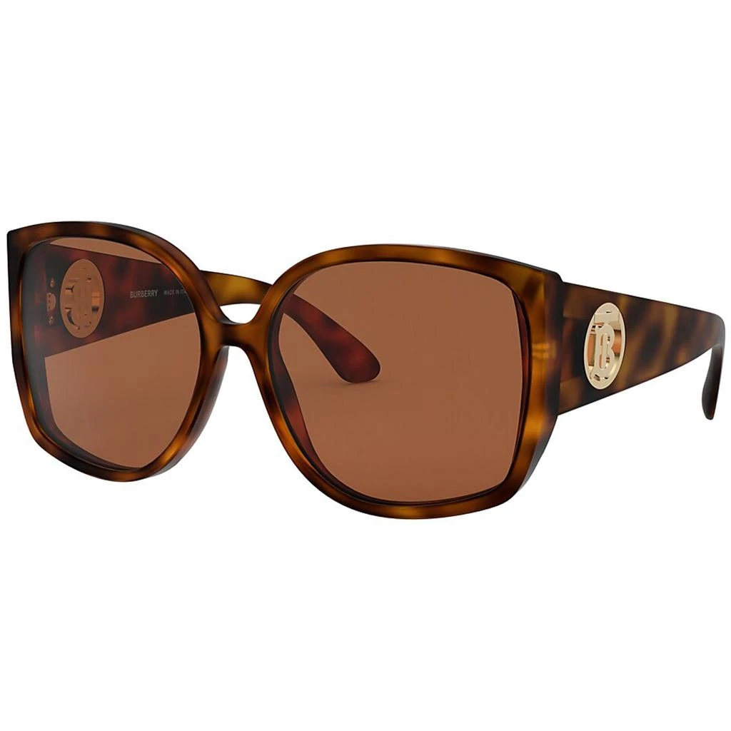 商品Burberry|Burberry Women's Sunglasses - Havana Acetate Frame Fixed Nose Pad | BE4290 3382/3,价格¥977,第1张图片