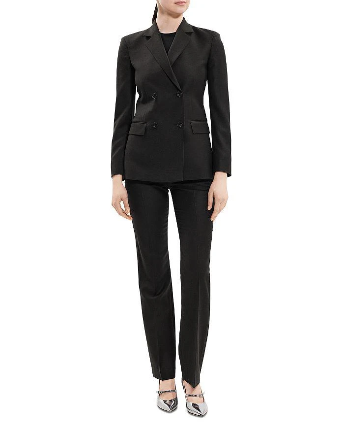 商品Theory|Wool Slim Double Breasted Blazer,价格¥4214,第2张图片详细描述