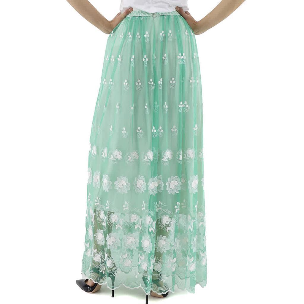 商品Burberry|Ladies Floor-length Embroidered Tulle Skirt,价格¥15905,第5张图片详细描述