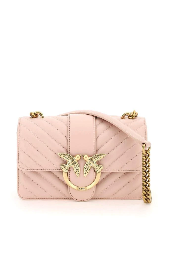 商品PINKO|Pinko love mini puff maxi quilt bag,价格¥1300,第1张图片