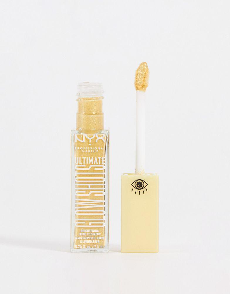 商品NYX Professional Makeup|NYX Professional Makeup Ultimate Glow Shots Liquid Eyeshadow - Lemon Slayed,价格¥94,第1张图片