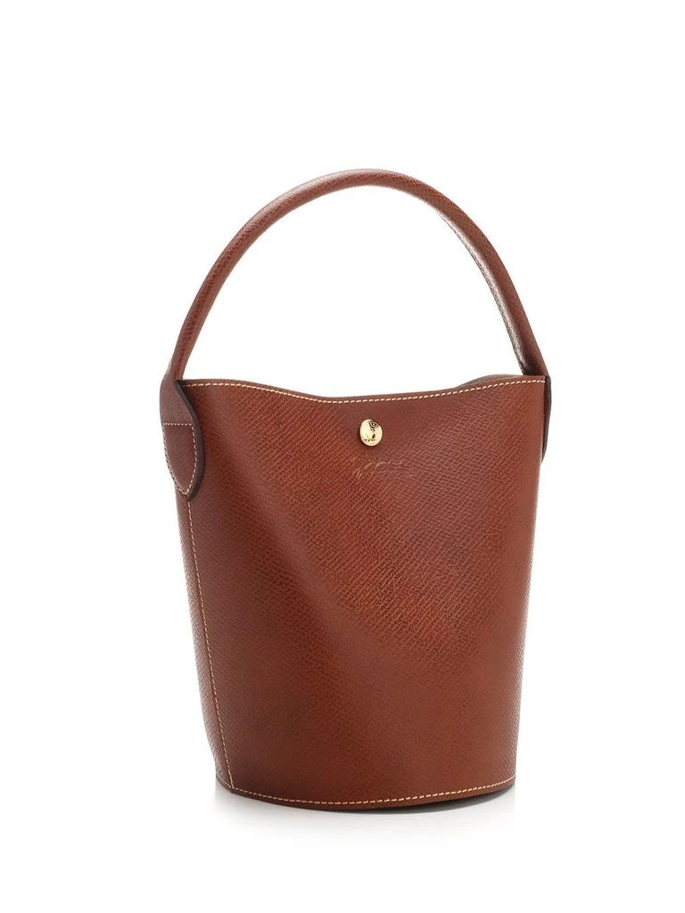 商品Longchamp|Longchamp Épure Logo Embossed Small Bucket Bag,价格¥2654,第3张图片详细描述
