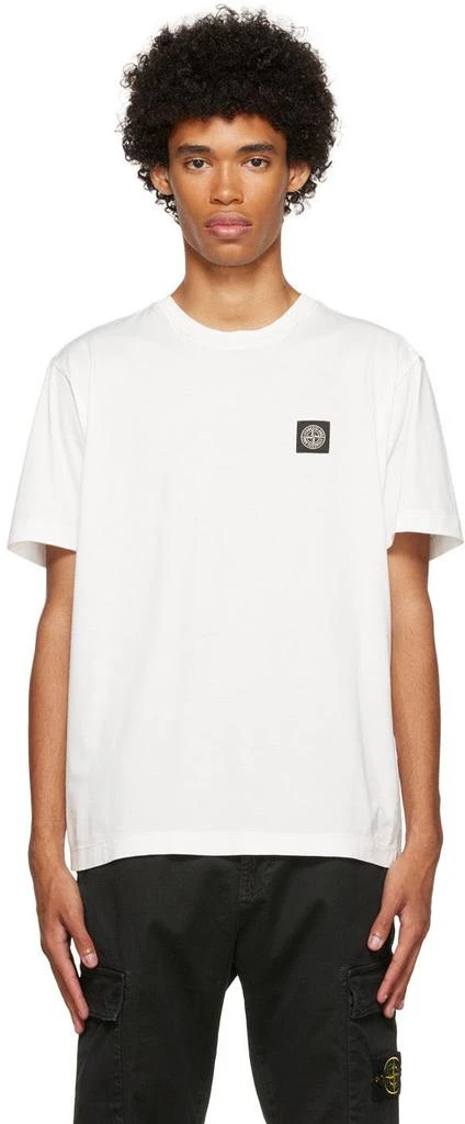 商品Stone Island|White Patch T-Shirt,价格¥1020,第1张图片