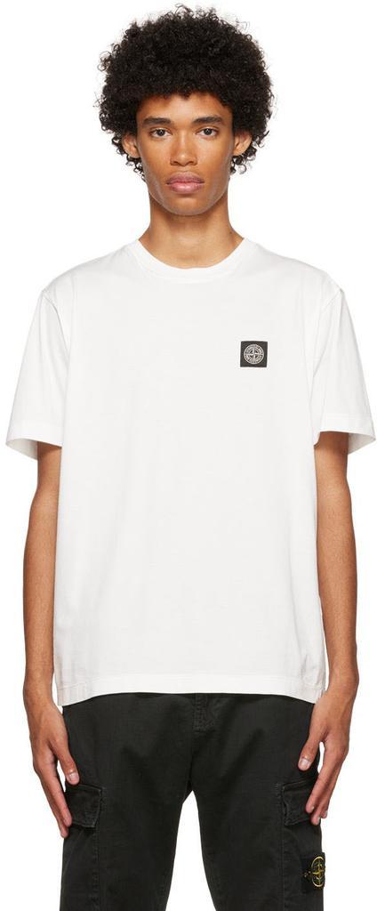 商品Stone Island|White Patch T-Shirt,价格¥591,第1张图片