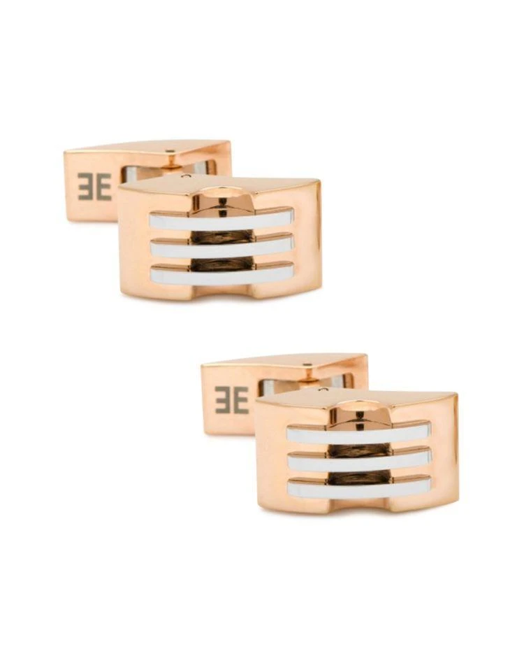 商品Collaterals|Rose Gold & Silver Raptor Cufflinks,价格¥749,第1张图片